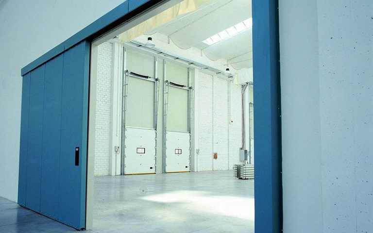  唐山冀東水泥集團(tuán)大型工業(yè)平移門工程