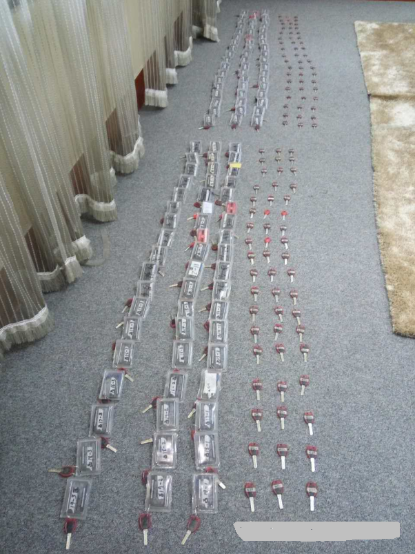 2018年5月12日太谷田森匯1#樓鑰匙移交